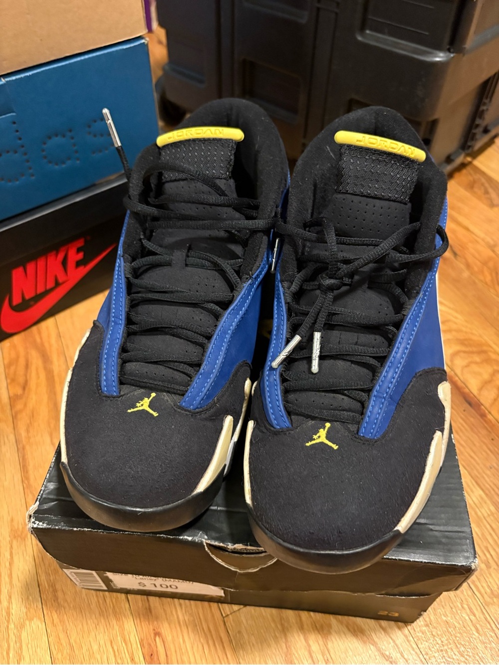 Air Jordan 14 size 10 replacement box